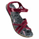 Ladies sports sandals ELBRUS Lavera Wos, Bordeaux