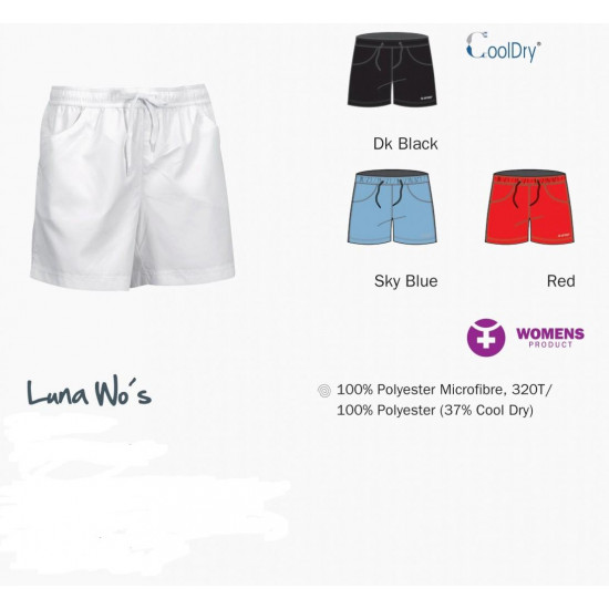 Ladies shorts for raning HI-TEC Luna Wos, Blue