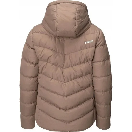 Women's Winter Jacket HI-TEC Lady Varmi - Beige Women's Winter Jacket HI-TEC Lady Varmi - Beige