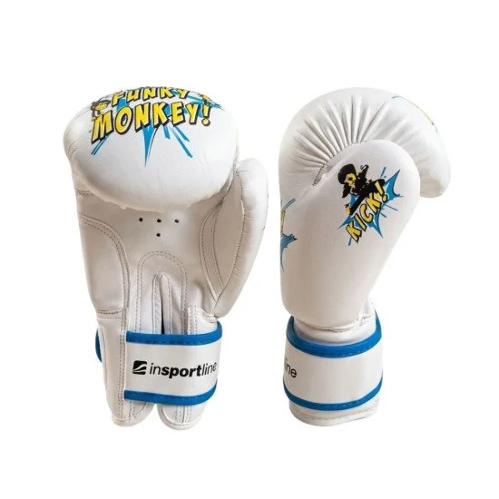 Kids boxing gloves inSPORTline Jabbino - White