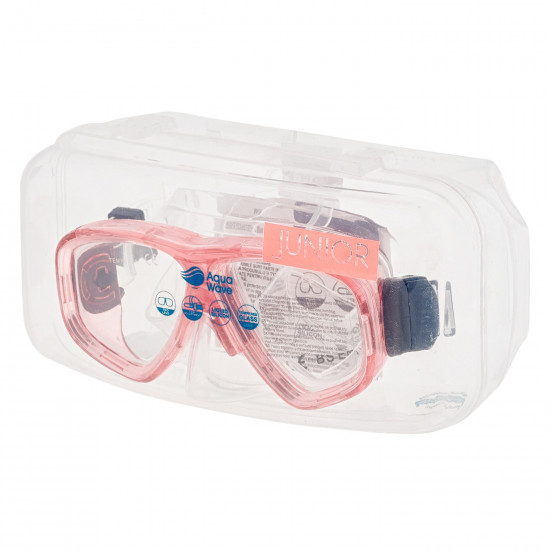 Diving mask AQUAWAVE Saphir JR, Red Diving mask AQUAWAVE Saphir JR, Red