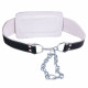 Fitness belt with chain inSPORTline NF-9057, Black
