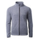 Men's fleece jacket HI-TEC Henis, Melange gray