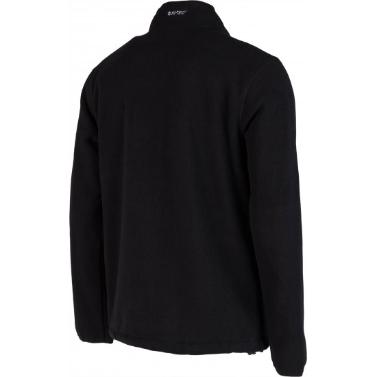 Men's fleece jacket HI-TEC Porto, Black