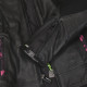 Women's leather motorcycle jacket W-TEC Caronina NF-1174, Black Women's leather motorcycle jacket W-TEC Caronina NF-1174, Black