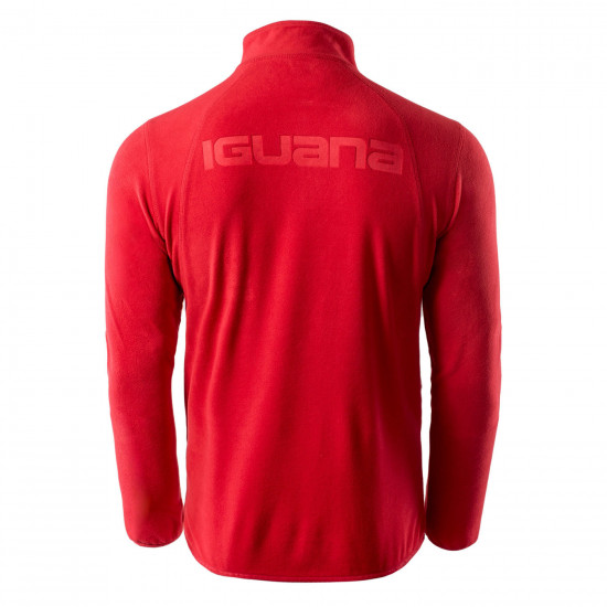 Polar blouse for men IGUANA Vilos Salsa Polar blouse for men IGUANA Vilos Salsa