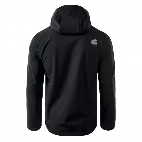 Men's softshell jacket IGUANA Sylur II, Black Men's softshell jacket IGUANA Sylur II, Black