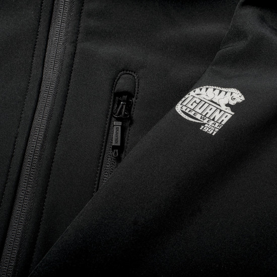 Men's softshell jacket IGUANA Sylur II, Black Men's softshell jacket IGUANA Sylur II, Black