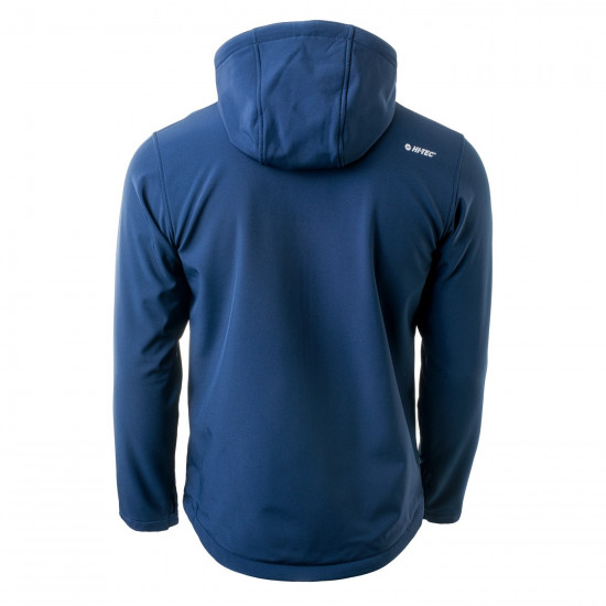 Men's hiking jacket HI-TEC Caen, Blue / St. Blue Men's hiking jacket HI-TEC Caen, Blue / St. Blue