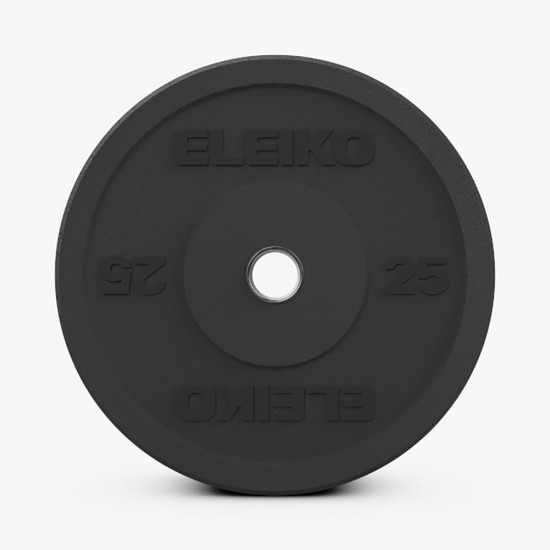 Olympic weight Eleiko XF Bumper - 25 kg, Black