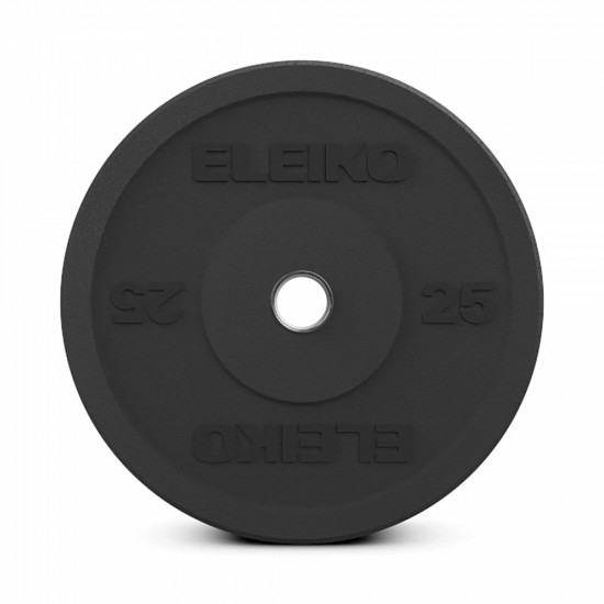 Olympic weight Eleiko XF Bumper - 25 kg, Black