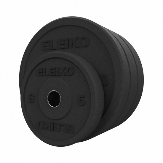 Olympic weight Eleiko XF Bumper - 15 kg, Black