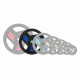Rubber-Coated Weight Plate inSPORTline Herk 20 kg Rubber-Coated Weight Plate inSPORTline Herk 20 kg