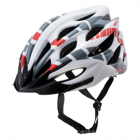 Helmet HI-TEC Roadway, White / Gray