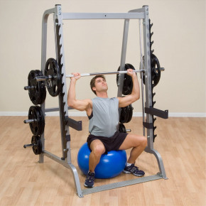 Body solid smith sales machine bar weight