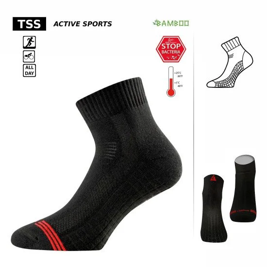 Thermo socks LASTING TSS, Black Thermo socks LASTING TSS, Black