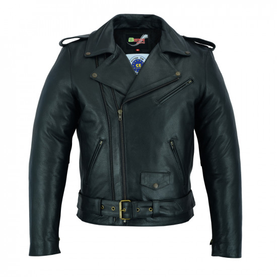 Mens motorcycle jacket BSTARD BSM 7830, Black Mens motorcycle jacket BSTARD BSM 7830, Black