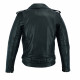 Mens motorcycle jacket BSTARD BSM 7830, Black