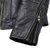 Leather Motorcycle Jacket W-TEC Murayo II - Black