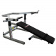 Flat weight bench inSPORTline LKM715