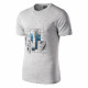 Men's T-shirt HI-TEC Nerod, Gray Men's T-shirt HI-TEC Nerod, Gray