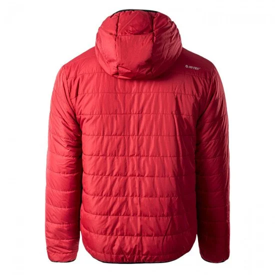 Men's jacket HI-TEC Halden, Black / Red