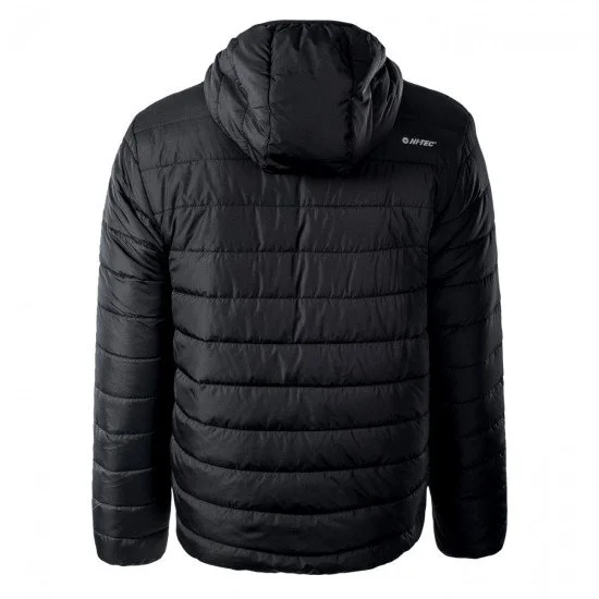 Men's jacket HI-TEC Halden, Black / Red