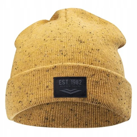 Mens winter cap MAGNUM Halit mustard Mens winter cap MAGNUM Halit mustard