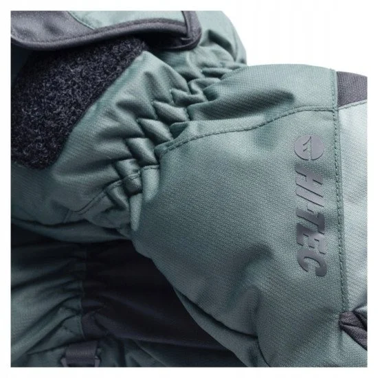 Men's ski gloves HI-TEC Sugra - Darkest spruce-Green Men's ski gloves HI-TEC Sugra - Darkest spruce-Green