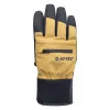 Men's ski gloves HI-TEC Vogan - Black-Ecru olive