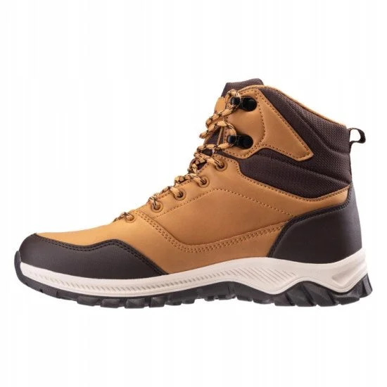Men's Boots with Waterproof Membrane HI-TEC Hirol MID WP - Camel-Brown-Beige