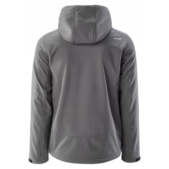 Mens softshell jacket HI-TEC Noxon iron gate Mens softshell jacket HI-TEC Noxon iron gate