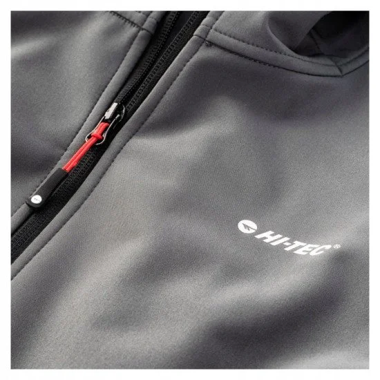 Mens softshell jacket HI-TEC Noxon iron gate Mens softshell jacket HI-TEC Noxon iron gate