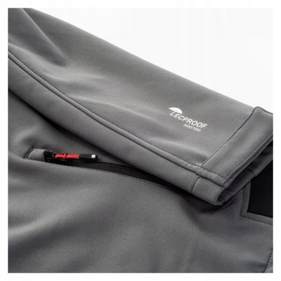 Mens softshell jacket HI-TEC Noxon iron gate Mens softshell jacket HI-TEC Noxon iron gate