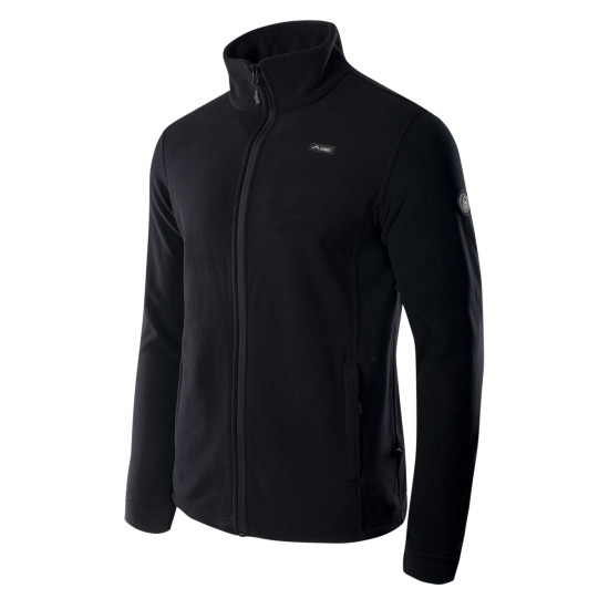 Mens fleece jacket ELBRUS Maze Black