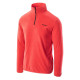 Mens fleece sweatshirt HI-TEC Damis Salsa