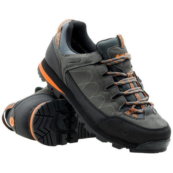 Mens hiking shoes HI-TEC Gelen II Low Grey