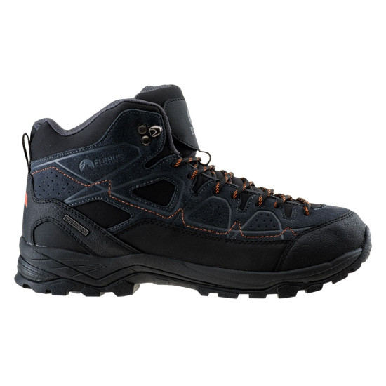 Mens outdoor shoes ELBRUS Nidey MID WP asphalt/black