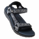 Men's sandals HI-TEC Hanary Black / Blue Men's sandals HI-TEC Hanary Black / Blue