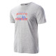 Men's T-shirt HI-TEC Donyr gray melange Men's T-shirt HI-TEC Donyr gray melange