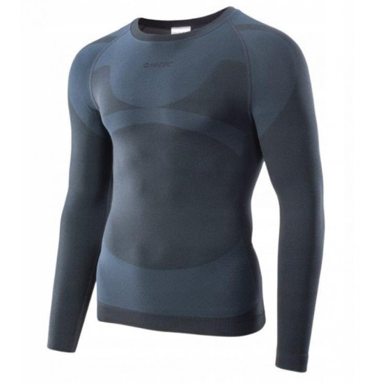 Mens thermal top HI-TEC Ronin Top - dark gray