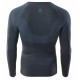 Mens thermal top HI-TEC Ronin Top - dark gray