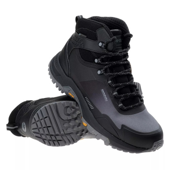 Men's hiking shoes HI-TEC Hahaji Mid WP, ​​Black