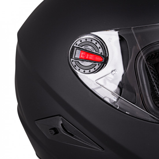 Motorcycle helmet W-TEC NK-863, Black gloss