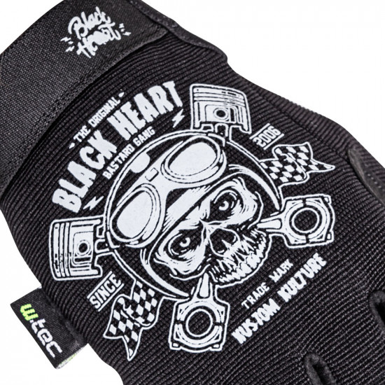 Motorcycle gloves W-TEC Piston Skull