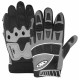 Motocross Gloves Worker MT787, Black