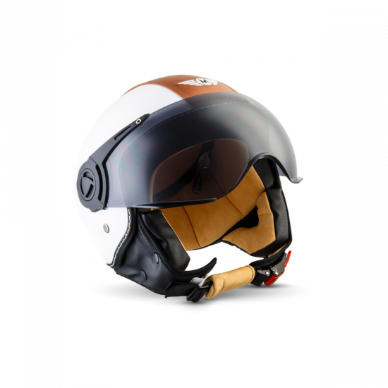 Motorcycle helmet MOTO H44 WHITE