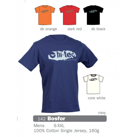 Men's sports t-shirt HI-TEC Bosfor, Blue