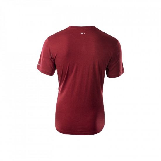 Mens T-shirt HI-TEC Retro, Dark red