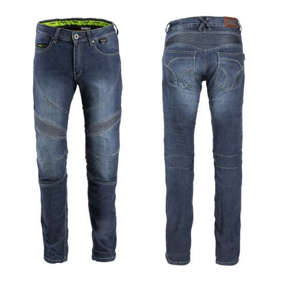 Mens moto jeans W-TEC Oliver - denim